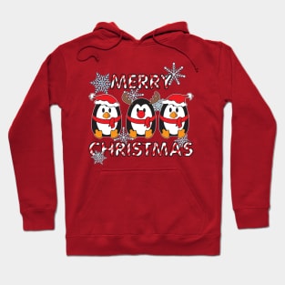 Christmas Penguins Hoodie